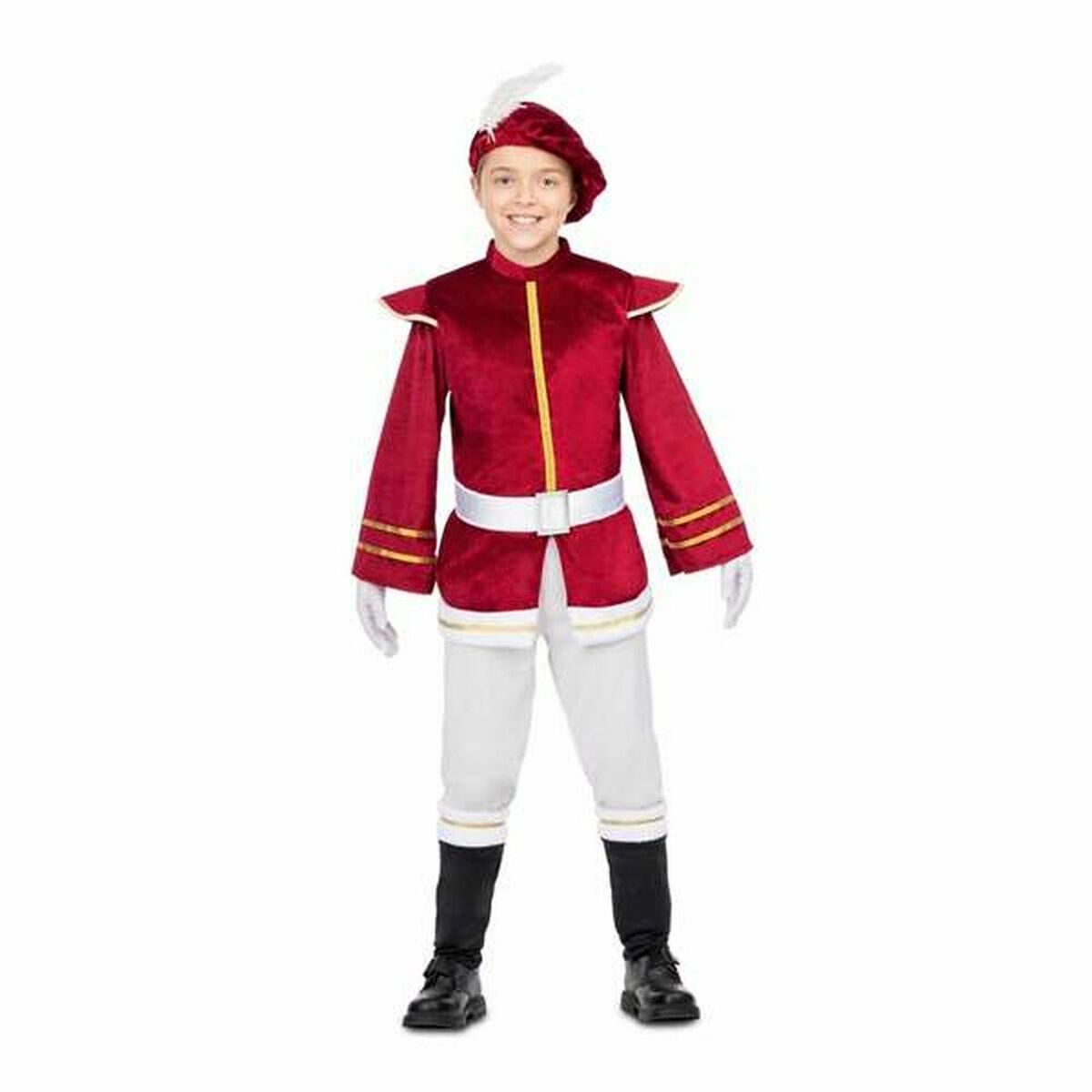 Costume for Children My Other Me Maroon Hat Jacket Trousers 7-9 Years