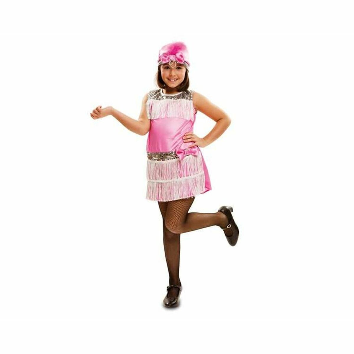 Costume for Children My Other Me Pink Charleston 10-12 Years